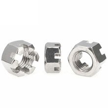 Stainless Steel Hex Slotted Castle Nuts